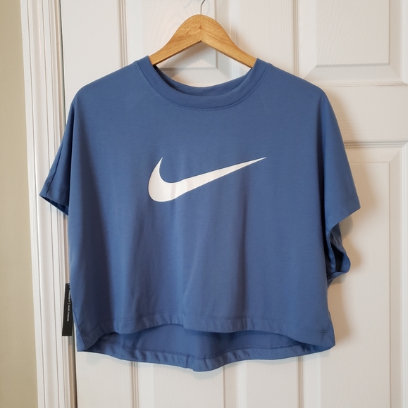 Nike Tops - SOLD..... NIKE Sleeve Crop Tee Women XXL